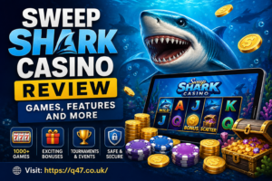Sweep Shark Casino Review Games, Features and More